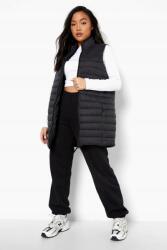 Boohoo Fekete Steppelt Bélelt Mellény Ujjatlan Petite Kollekció Boohoo 40