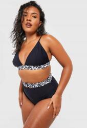 Boohoo Leopárdmintás Bikini Szett 56-OS