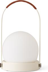 Audo Lampă wireless Carrie culoarea fildeșului cu mâner din piele (71052-018951)