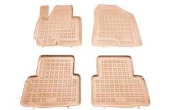 Rezaw-Plast Covorase Presuri Auto Cauciuc Dedicate Bej Hyundai IX35 2010 - 2015 (201607B)