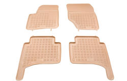 Rezaw-Plast Covorase Presuri Auto Cauciuc Dedicate Bej Porsche CAYENNE I 2002 - 2010 | VW TOUAREG I 2002 - 2010 (200105B)