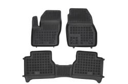 Rezaw-Plast Covorase Presuri Auto Cauciuc Dedicate Ford TOURNEO CONNECT II - 5 loc 2013 - 2022 | Ford GRAND TOURNEO CONNECT II 5 loc 2013 - 2022 | Ford TRANSIT CONNECT II - 2013 - 2018, 2018 - 2022 (200619)