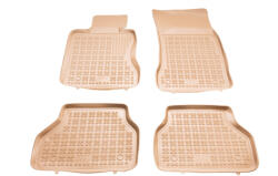 Rezaw-Plast Covorase Presuri Auto Cauciuc Dedicate Bej BMW SERIA 5 E60, E61 2003 - 2010 (200703B)