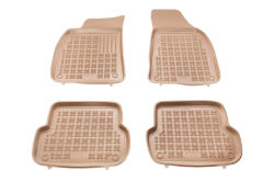  Covorase Presuri Auto Cauciuc Dedicate Bej Audi A4 II B6 | B7 2000 -2008 (200301B)