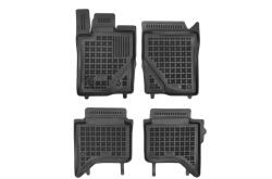 Rezaw-Plast Covorase Presuri Auto Cauciuc Dedicate Ford RANGER VI cab dubla, versiuni Raptor, WildTruk 2022 - | VW AMAROK II cab dubla, PanAmericana 2022 - (200644)