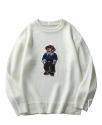 Shein Pulóver Maci Mintával S