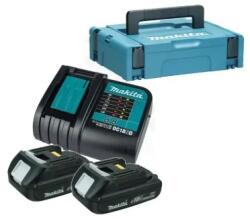 Makita akku szett 197137-3 (2x1, 5ah+dc18sd+makpac1)