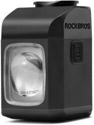 ROCKBROS M8 1600lm első kerékpárlámpa távirányítóval 10m újratölthető 4000 mAh - fekete