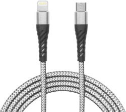 Delight Cablu Date Delight iPhone Lightning la USB C 2m Incarcare Rapida 2A Rezistent Anti Incurcare (GLB_55434-2)