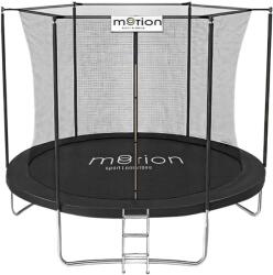 Jumi MOTION kerti trambulin, 240 cm, védőhálóval és létrával, fekete színben