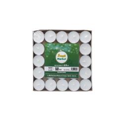 Z-TOOLS 50db díszgyertya készlet, 14gr, égési idő 4h, Z-TOOLS, fehér / ZTS 8451 (ZTS8451)