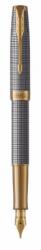 Parker Stilou Chiselled Silver GT Sonnet Royal Parker 1931489
