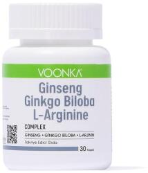 Voonka Ginseng Ginkgo Biloba L-Arginine, 32 capsule, Voonka