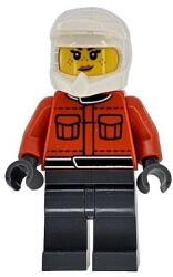 LEGO® Minifigures cty1864 - Femeie mecanic din echipa de asistență Formula 1 (cty1864)