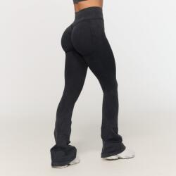 GymBeam Дамско безшевно долнище Fierce Dark Grey S