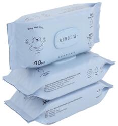Agnotis Șervețele umede Agnotis - Supreme Water, 3 x 40 bucăți (AGSW120)