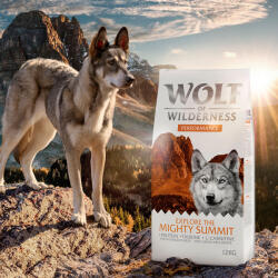 Wolf of Wilderness 400g Wolf of Wilderness "Explore The Mighty Summit" - Performance száraz kutyatáp