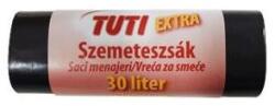TUTI Saci de gunoi, extra rezistenți, 30 l, 20 buc, 50x60 cm, 15 , TUTI "Extra", negri, 20 buc
