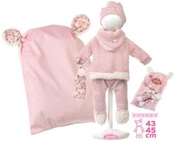 Llorens Haine Llorens M738-60 pentru păpușă nou-născută mărimea 40-42 cm cu accesorii