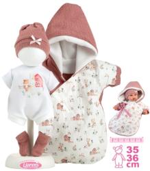 Llorens Ținută Llorens M636-50 pentru păpușă nou-născută mărimea 35-36 cm cu accesorii
