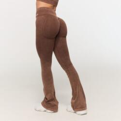 GymBeam Pantaloni fără cusături pentru femei Fierce Brown M