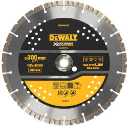 DEWALT EXTREME XR Disc diamantat de tăiere universal 300 x 25, 4 mm, segmentat (DT20460-QZ) Disc de taiere