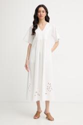 Max Mara rochie de vară din bumbac TARTUFO PPY2-SUD019_00X (2615621092600)