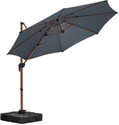 Mirpol Roma D antracit parasol de grădină (5907768278816)