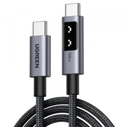 UGREEN Cablu Date si Incarcare USB-C - USB-C UGREEN L509, 100W, 2m, Gri (L509-35512) - evomag