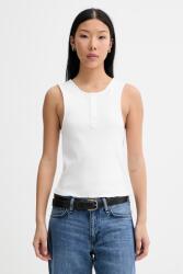 G-Star top pentru femei, din bumbac cu elastan Slim Henley Tank PPY2-TSD193_01X (D28740.E487)