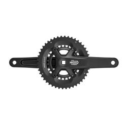 microSHIFT Pedalier microSHIFT Sword Black 2X, 172.5 mm, 2x9, 46x29T