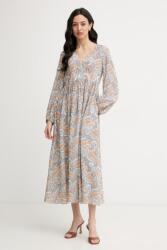 Max Mara rochie de vară din mătase MARTORA PPY2-SUD00W_05X (2615221162600)
