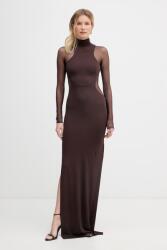 Elisabetta Franchi rochie cu vâscoză PPY2-SUD1EJ_89X (ABR2263E2)