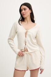 Rip Curl cardigan pentru femei, din bumbac PACIFIC KNIT CARDI PPY2-SWD0KU_01X (03RWKN)