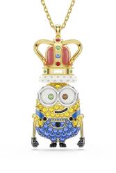 Swarovski colier cu pandantiv pentru femei placat cu aur cu cristal MINIONS PPY2-AKD0NL_10Y (5743385)