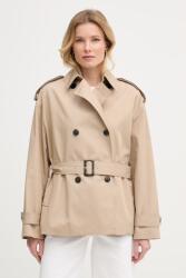 Tommy Hilfiger trenci scurt pentru femei, din bumbac PPY2-KUD0GI_80X (WW0WW49586)