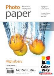 ColorWay Fotópapír Glossy 130g/m A4 100 ív (PG130100A4)