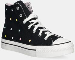 Converse gyerek sportcipő Chuck Taylor All Star EVA Lift - fekete 38.5