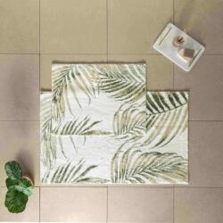 TAC ® Set 2 covorase baie cu frunze, Tac PasPas Palm verde Covor baie