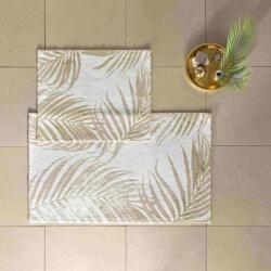 TAC ® Set 2 covorase baie cu frunze, Tac PasPas Palm bej Covor baie