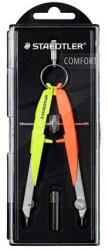 STAEDTLER Körzőkészlet, precíz, 2 darabos, STAEDTLER "Mars Comfort 556", neon sárga/narancs