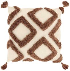  Perna decorativa CRUZ 45x45 cm, maro