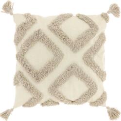  Perna decorativa CRUZ 45x45 cm, gri