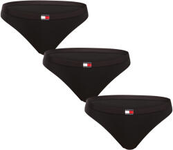 Tommy Hilfiger 3PACK chiloți damă Tommy Hilfiger negri (UW0UW06141 0XK) XS (183755)