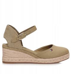 Tommy Hilfiger Női szandál Tommy Hilfiger FW0FW09233R08W5G MID Wedge mustard (Tommy Hilfiger FW0FW09233R08W5G)
