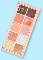 Peach C Szemhéjfesték paletta Seasonal Blending Eyeshadow Palette - 7.5 g No. 04 Sunlit Citrus