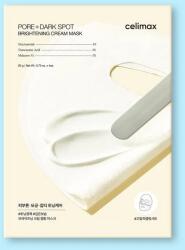 Celimax Bőrélénkítő krémes maszk Pore + Dark Spot Brightening Cream Mask - 20 g * 4 db