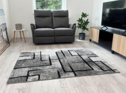 Budapest Carpet Nora 6035 Grey (Szürke) 80x250cm