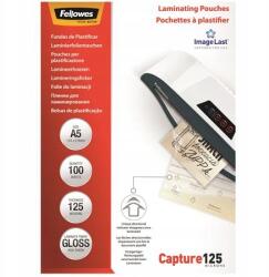 Fellowes Lamináló fólia, fényes, 125 mikron, A5, Fellowes (5307302)