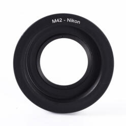 OptiBEST M42 Nikon adapter üvegtaggal (M42-AI)